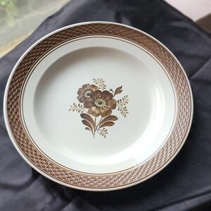 Royal Copenhagen Tranquebar Brown Dinner Plates 9.75"